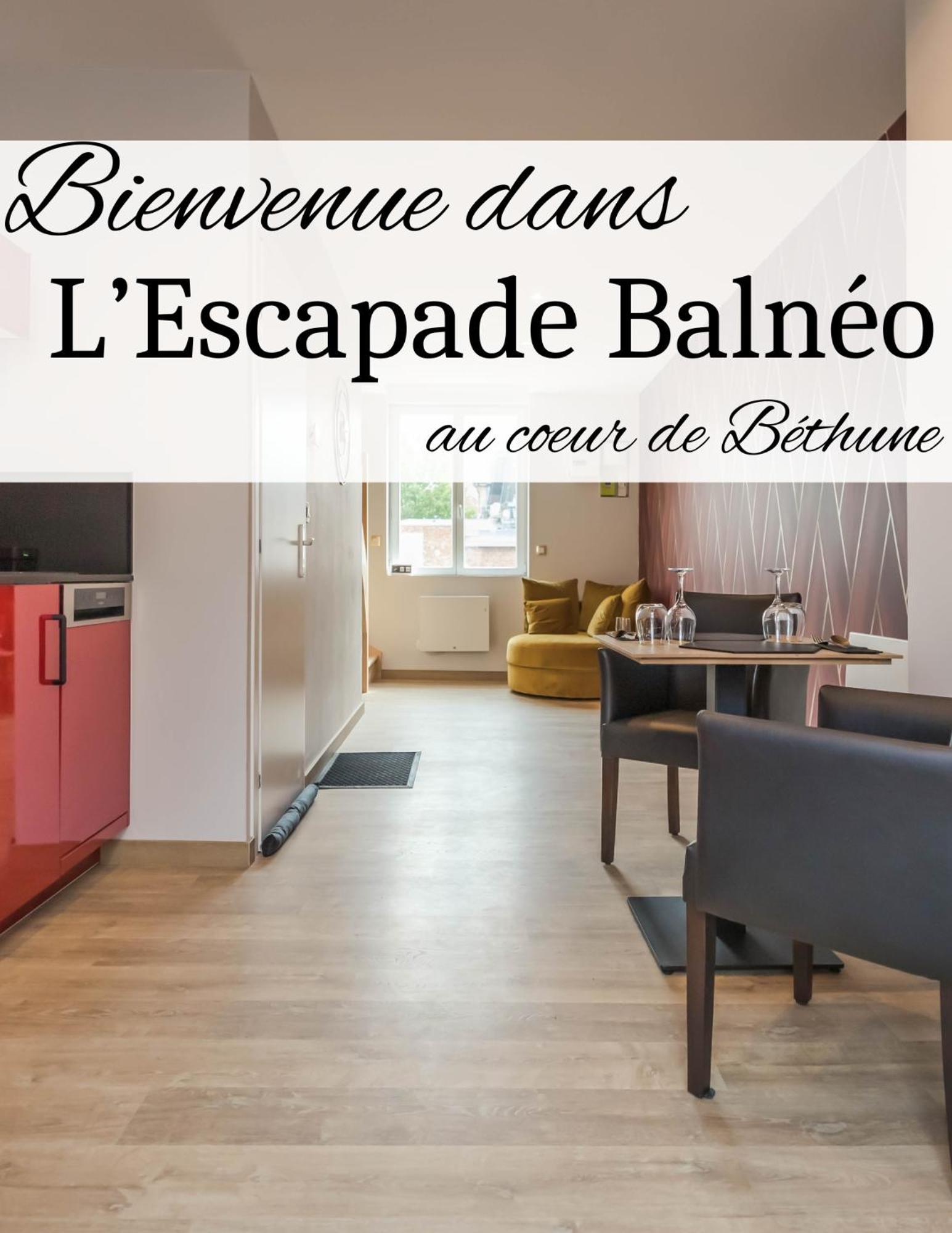 L'Escapade Balneo Leilighet Béthune Eksteriør bilde